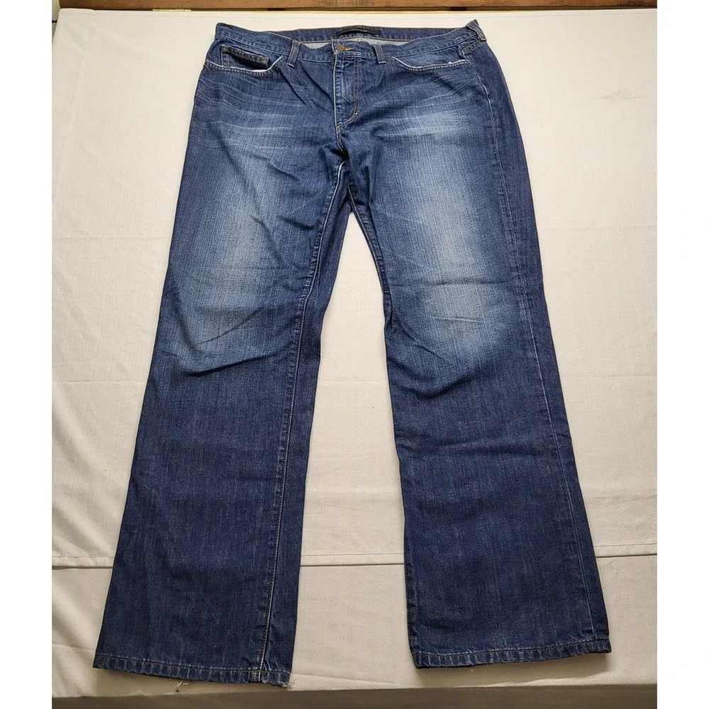 Joes Jeans The Rebel Blue Jeans Straight Leg Relaxed Fit 39/34 Baggy 90s Y2K